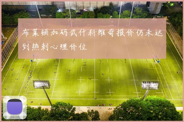 布莱顿加码武什科维奇报价仍未达到热刺心理价位